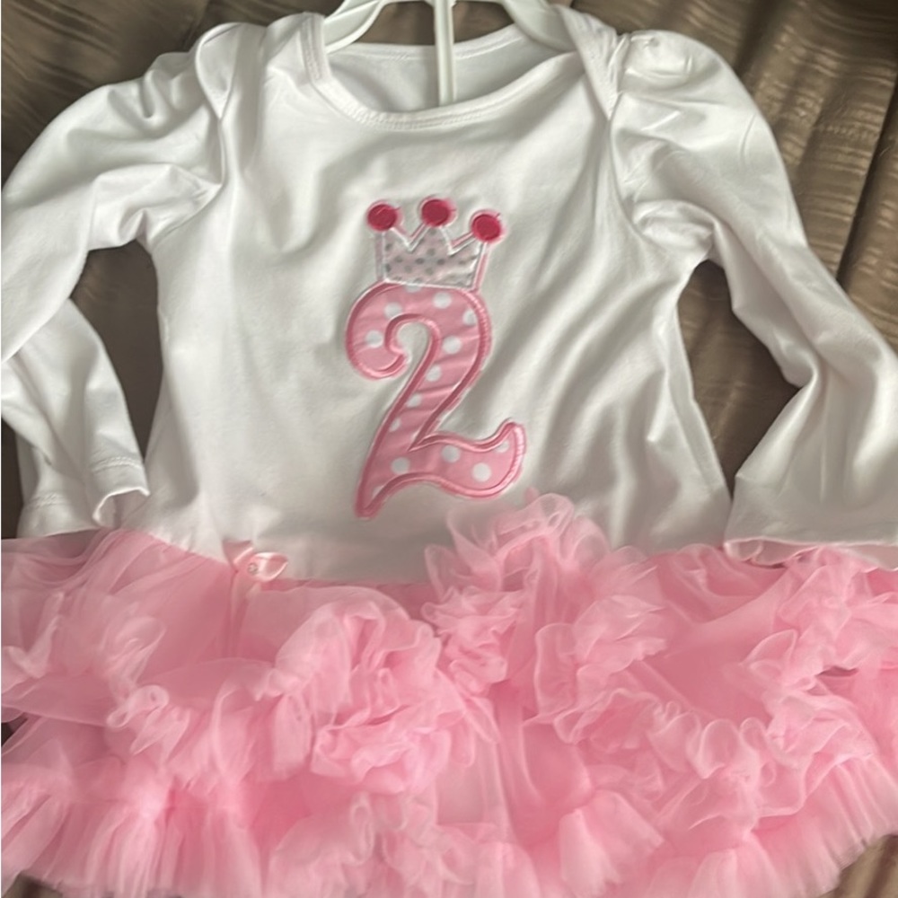 Size 2t girls birthday dress